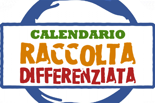 Raccolta rifiuti anno 2024 calendario